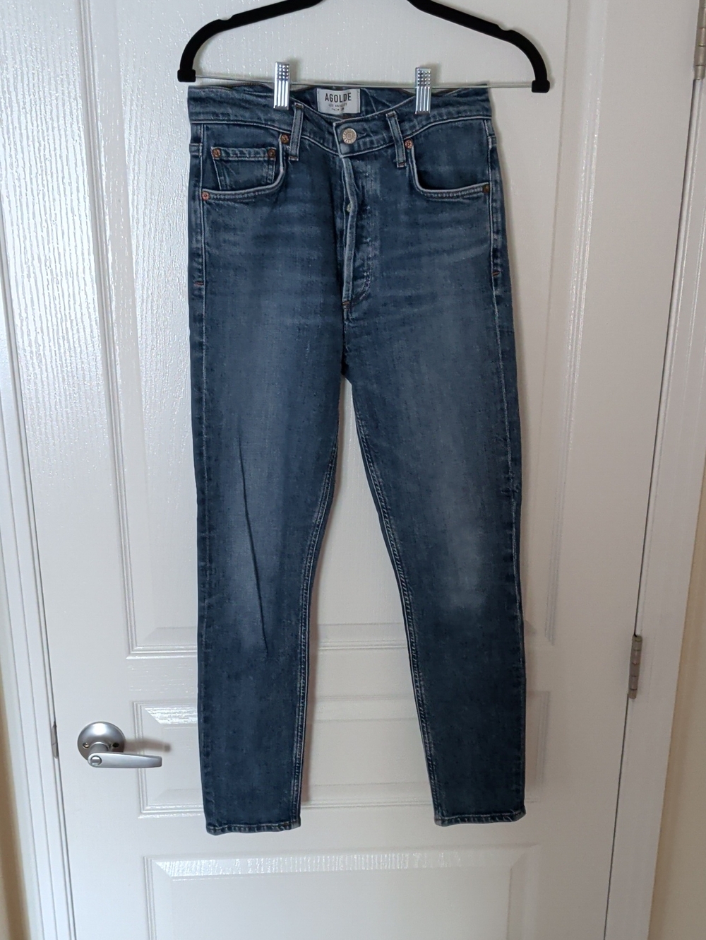 Agolde Button Fly High Waisted Woman's Jeans